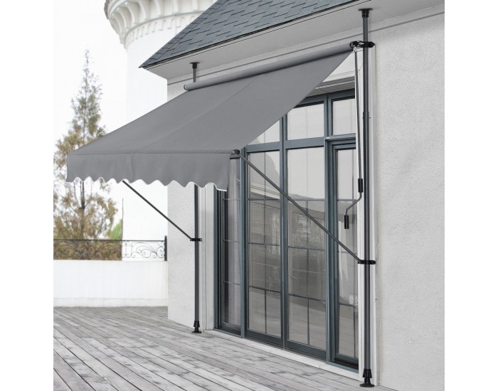 Скоба за сенник Stem 300x120x220-309 см Сива