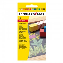 Eberhard Faber Тебешир, 12 цвята - Papetărie