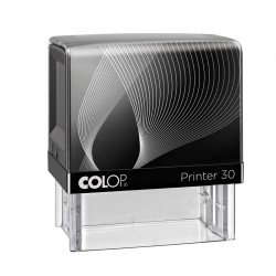 Colop Печат Printer 30, правоъгълен, 18 x 47 mm, черен - Papetărie