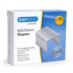 Rapesco Телчета за телбод, размер 23/23 mm, 1000 броя - Accesorii de birou