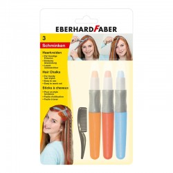 Eberhard Faber Пастели за коса Basic, 3 цвята - Papetărie