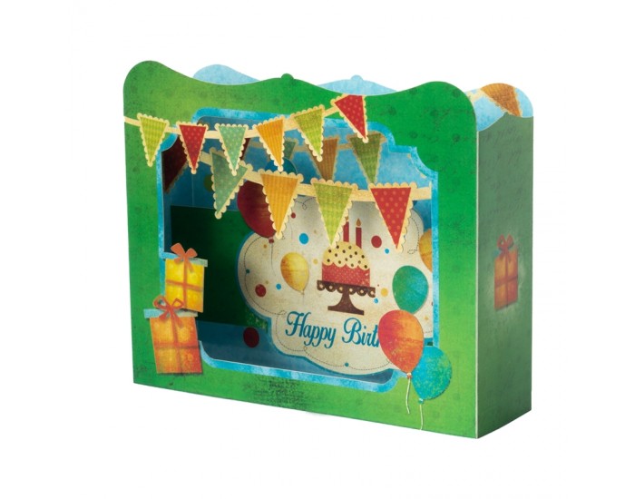 Gespaensterwald 3D картичка, Happy Birthday Party