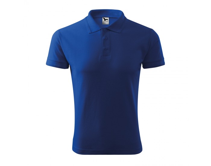 Malfini Мъжка тениска Pique Polo 203, размер XXXL, синя