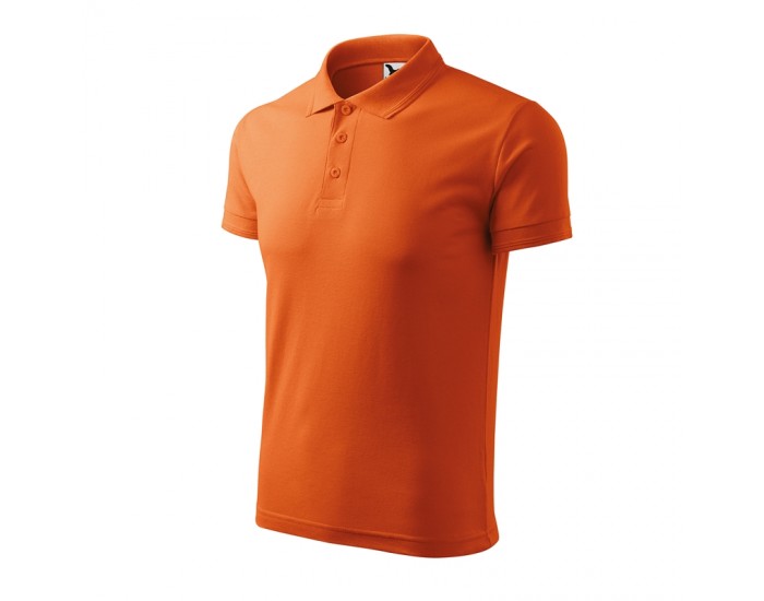 Malfini Мъжка тениска Pique Polo 203, размер S, оранжева