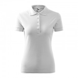 Malfini Дамска тениска Pique Polo 210, размер XL, бяла - Decorațiuni