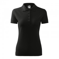Malfini Дамска тениска Pique Polo 210, размер XXL, черна - Decorațiuni
