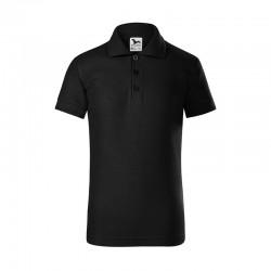 Malfini Детска тениска Pique Polo 222, размер 158 cm, възраст 12 години, черна - Decorațiuni