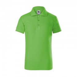 Malfini Детска тениска Pique Polo 222, размер 110 cm, възраст 4 години, зелена - Decorațiuni
