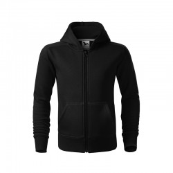 Malfini Детски суитшърт Zipper 412, поларен, размер 122 cm, възраст 6 години, черен - Decorațiuni