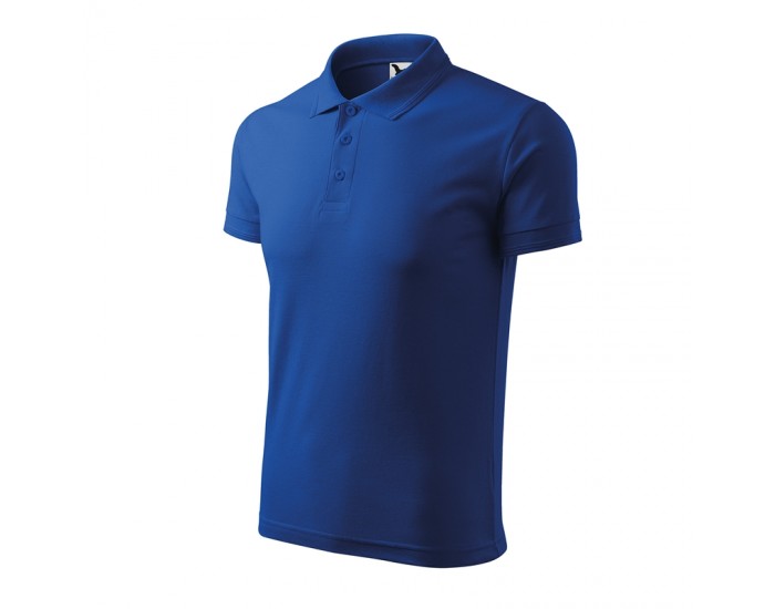 Malfini Мъжка тениска Pique Polo 203, размер XXXL, синя