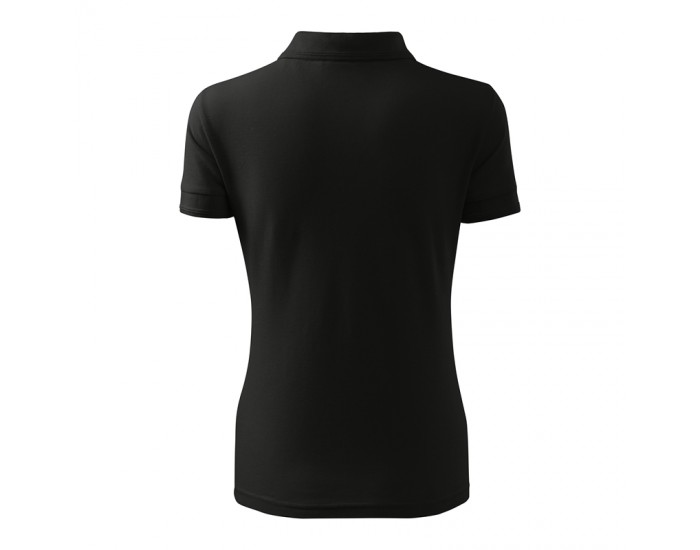 Malfini Дамска тениска Pique Polo 210, размер XXL, черна