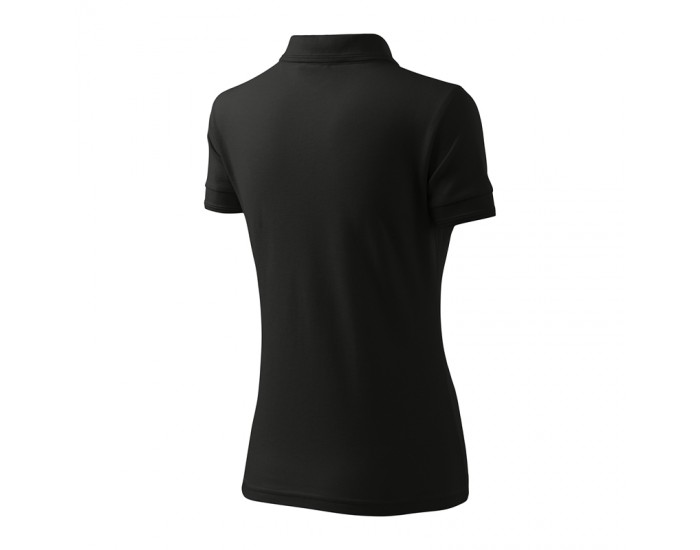 Malfini Дамска тениска Pique Polo 210, размер XXL, черна