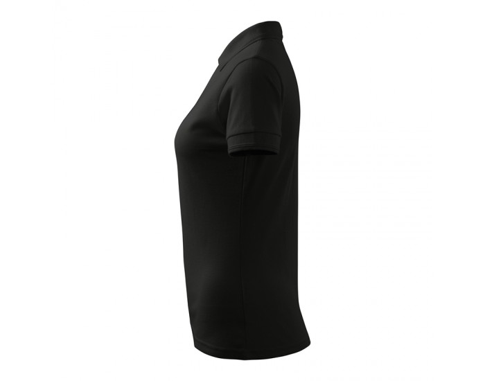 Malfini Дамска тениска Pique Polo 210, размер XXL, черна