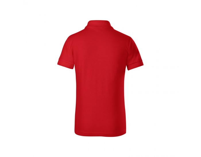 Malfini Детска тениска Pique Polo 222, размер 122 cm, възраст 6 години, червена