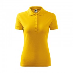 Malfini Дамска тениска Pique Polo 210, размер L, жълта - Decorațiuni