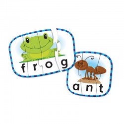 Learning Resources Карти, тип пъзел, с английски думи, 14 x 10.1 cm - Accesorii de birou