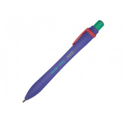 Milan Химикалка Sway Mix, автоматична, 1.0 mm, цвят асорти, синьо мастило - Papetărie