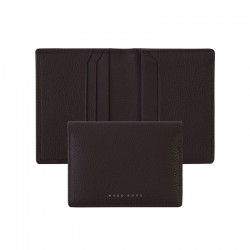 Hugo Boss Калъф за карти Storyline, тъмночервен - Accesorii