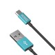 Yenkee Кабел 221 BBE, USB-A Male към Micro USB-B Male, 1 m