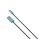 Yenkee Кабел 221 BBE, USB-A Male към Micro USB-B Male, 1 m