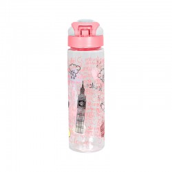 Disney Бутилка за пътуване Лондон, 630 ml, червена - Decorațiuni