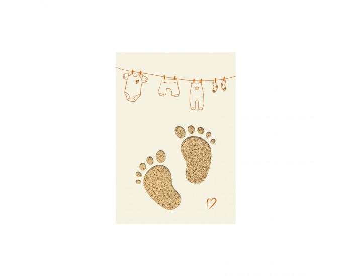Gespaensterwald Картичка Paper Deluxe Baby