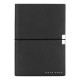 Hugo Boss Тефтер Elegance Storyline, на редове, A6, черен