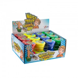 Grafix Тоалетна с желе Noisy Toilet Putty, 24 броя - Artă și divertisment