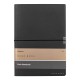 Hugo Boss Тефтер Elegance Storyline, бели листове, A5, черен