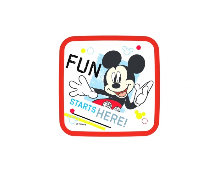 Disney Комплект, бутилка 500 ml и кутия за обяд Mickey Mouse