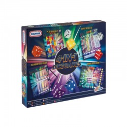 Grafix Игри със зарове, 4 в 1 - Artă și divertisment