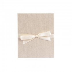 Goldbuch Албум-книга, за 10 снимки, с ленена корица и панделка, 16 х 19 cm, бежов - Decorațiuni