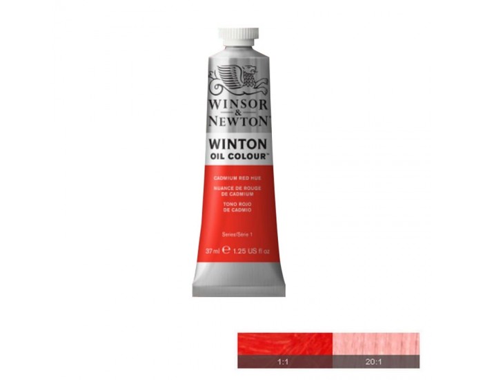 Winton Маслена боя, Cadmium Red Hue, 37 ml
