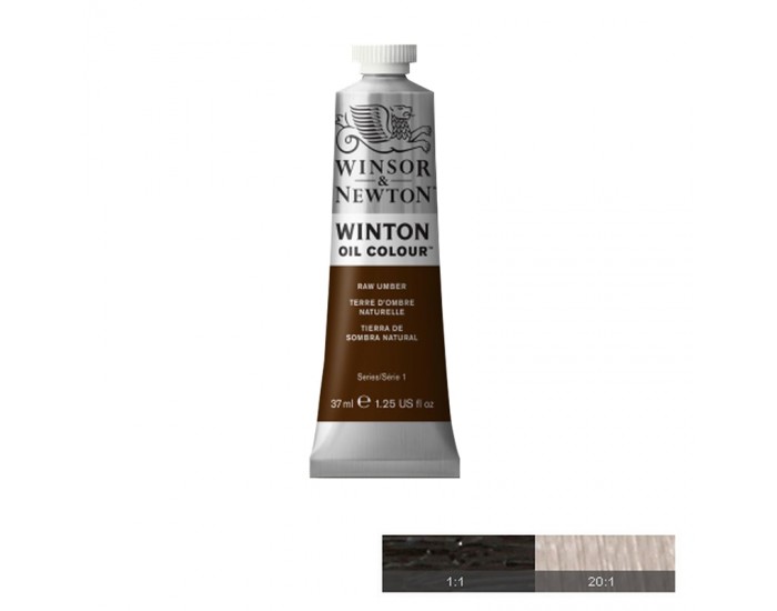 Winton Маслена боя, Raw Umber, 37 ml