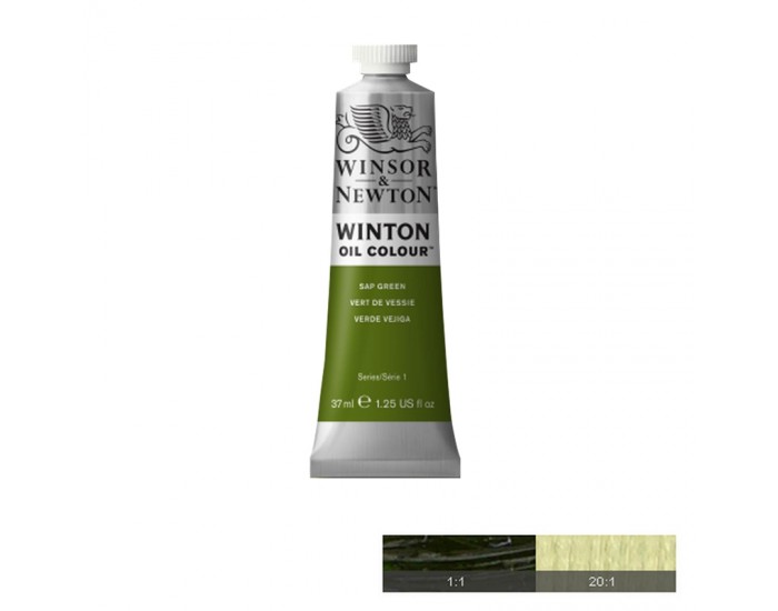 Winton Маслена боя, Sap Green, 37 ml