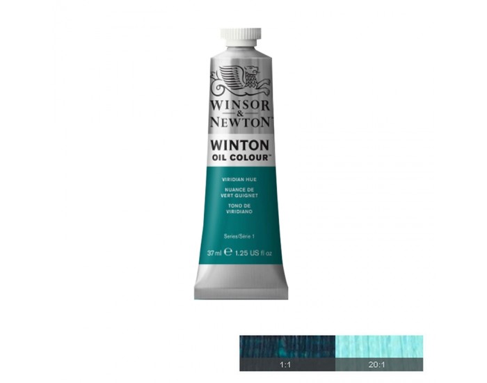 Winton Маслена боя, Viridian Hue Phthalo, 37 ml