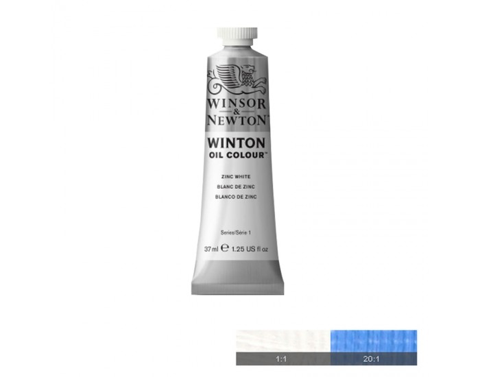 Winton Маслена боя, Zink White, 37 ml