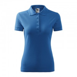 Malfini Дамска тениска Polo 210, размер M, синя - Decorațiuni