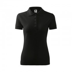 Malfini Дамска тениска Pique Polo 210, размер XS, черна - Decorațiuni