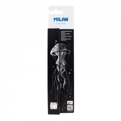 Milan Комплект моливи за рисуване, 4 mm, 3 броя, бели - Papetărie