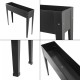Повдигната леха Lelystad, размери  97x24x20 см,  Стомана,  Антрацит цвят