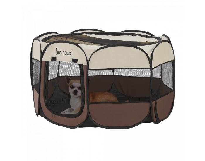 Кошара Pop Up Dog Telford, размери 58x114x114 см за вътрешна и външна употреба