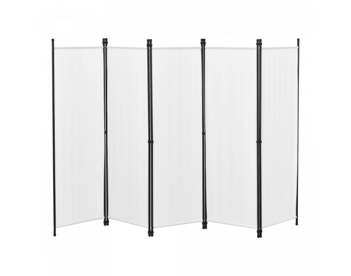 Разделител Huesca 5 части, размери 250x171 cm,  Бежов цвят