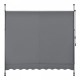 Скоба за сенник, размери 250x120x200-300см,  без пробиване,  Medium Grey