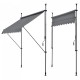 Скоба за сенник, размери 250x120x200-300см,  без пробиване,  Medium Grey