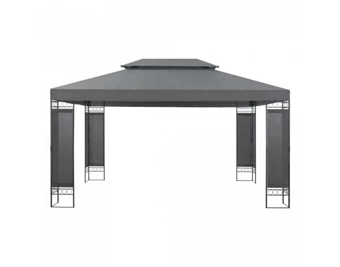 Marquee Lanciano Pavilion 400x300x265cm, Тъмно сиво