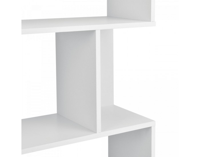 Етажерка за книги Oxford  с 6 рафта 192 x 80 x 24 cm ПДЧ Бяла