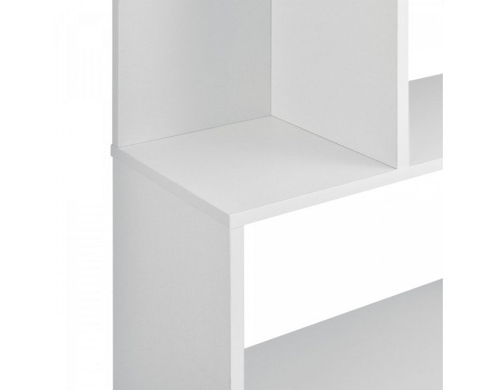 Етажерка за книги Oxford  с 6 рафта 192 x 80 x 24 cm ПДЧ Бяла