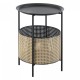 Помощна маса Beaumont , размери 45x35см, цветове черно и пясъчно