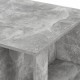 Бар плот Danderyd, размери 120x60x106 см, с 3 рафта, Бетонен вид цвят